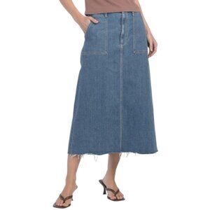 LE JEAN Jocelyn Denim Skirt